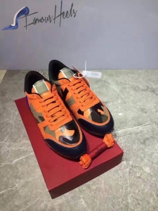 valentino rockrunners army orange